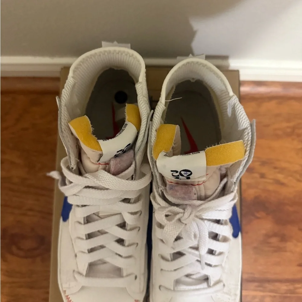 Nike Blazer Mid 77 Jumbo Mens 11 Phantom Royal Blue Sneakers DR9868-200 With Box - Picture 4 of 11